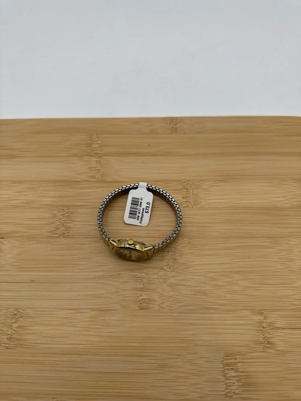 Timex Cavatina T2M570 Womens Watch Two-Tone Stainless Steel Expansion Band
